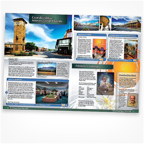 photography design for tourism brochures